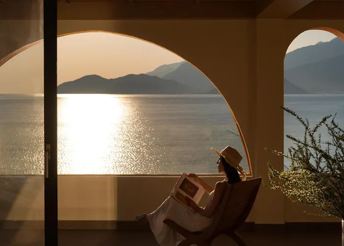 Mengyuan Bian Seaview Private Hot Spring Vacation Courtyard
